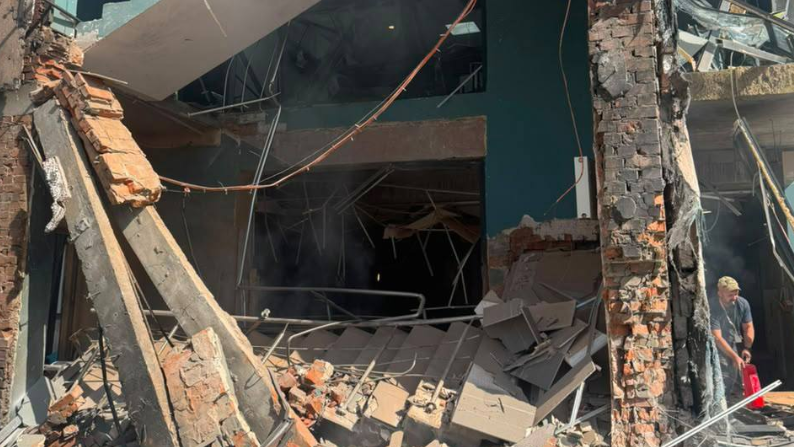 Russian Drone Strikes Kyiv TV HQ; 5 Killed