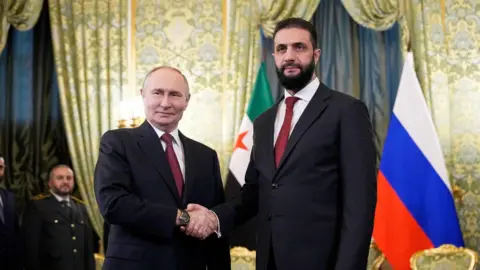Syria's Interim President Ahmed al-Sharaa Meets Putin for the First Time