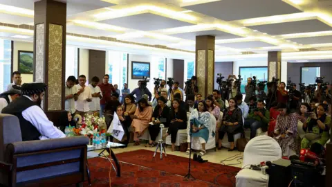 Breaking Barriers: Female Journalists Shine at Taliban Press Conference in India