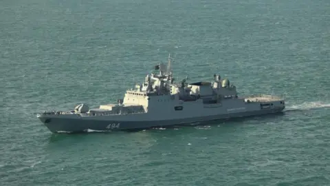 Russian Warship Fires Warning Shots Near UK Yacht in the Channel