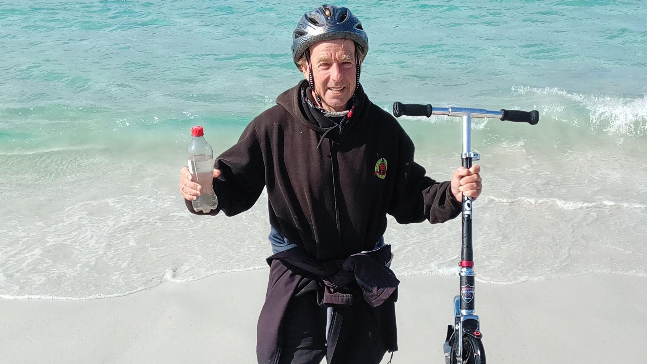 57‑Year‑Old Scooter Hero Outscoots Australia & Aims for Guinness Gold