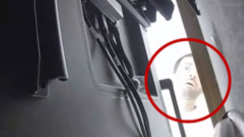 Secret recorder hidden in office