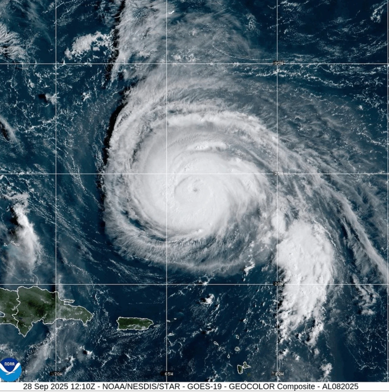 Storm Alert: Hurricane Humberto & Tropical Storm Imelda