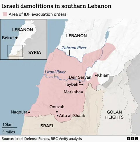 Devastating Impact of Israeli Demolitions in Southern Lebanon Revealed