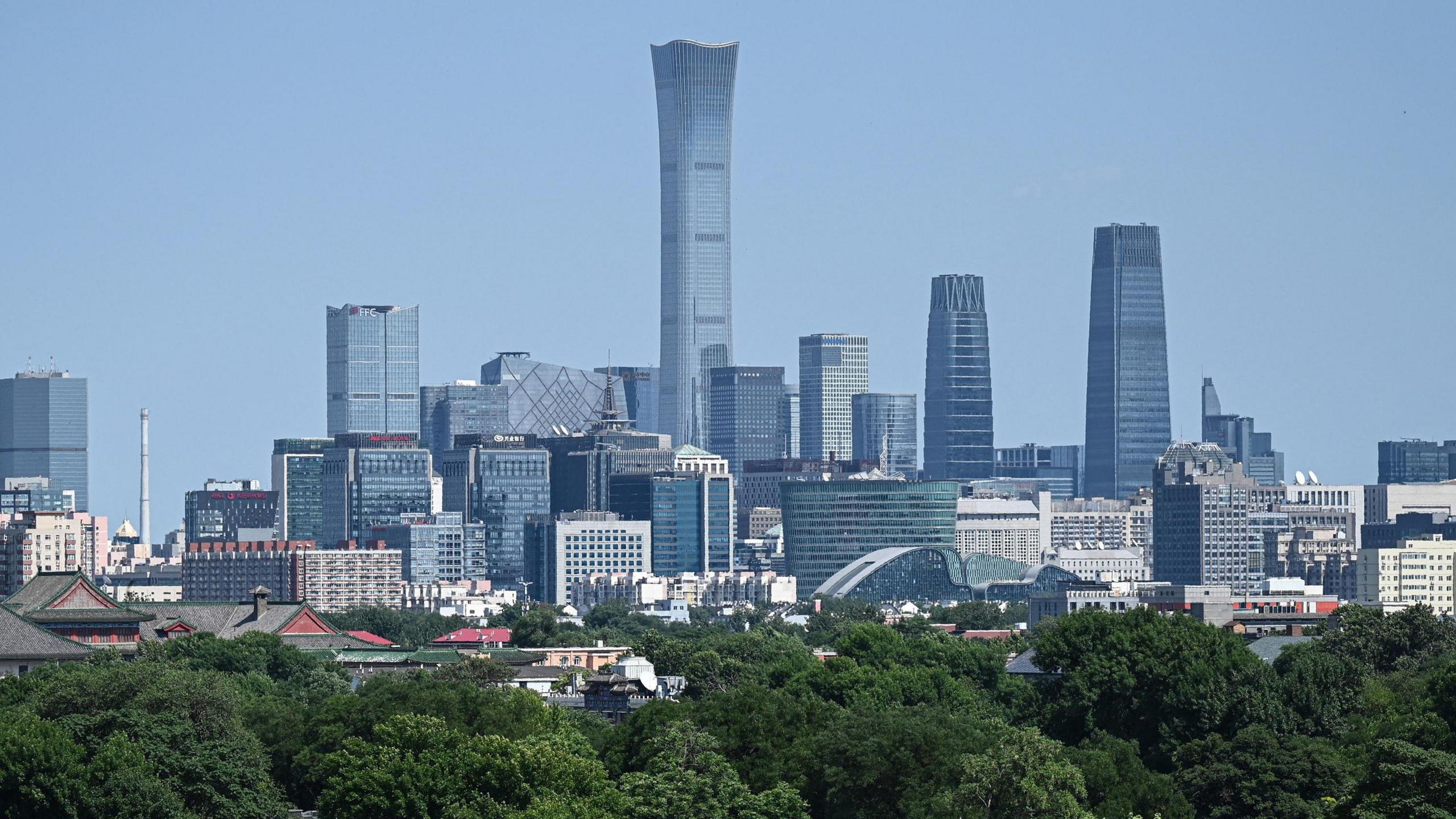 Plane crashes into Beijing's tallest tower, but China keeps mum