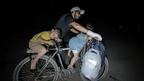 Gaza Under Siege: Families Flee Amid Escalating Bombings