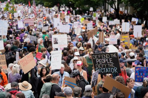 Mass Protests Erupt Across the U.S. Against Trump Policies