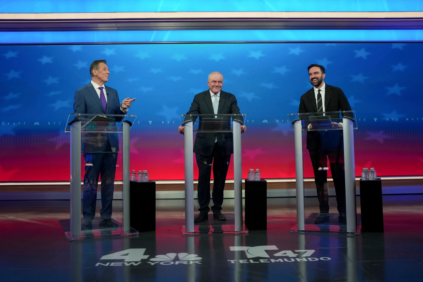 Cuomo and Mamdani Spar in NYC Mayoral Debate