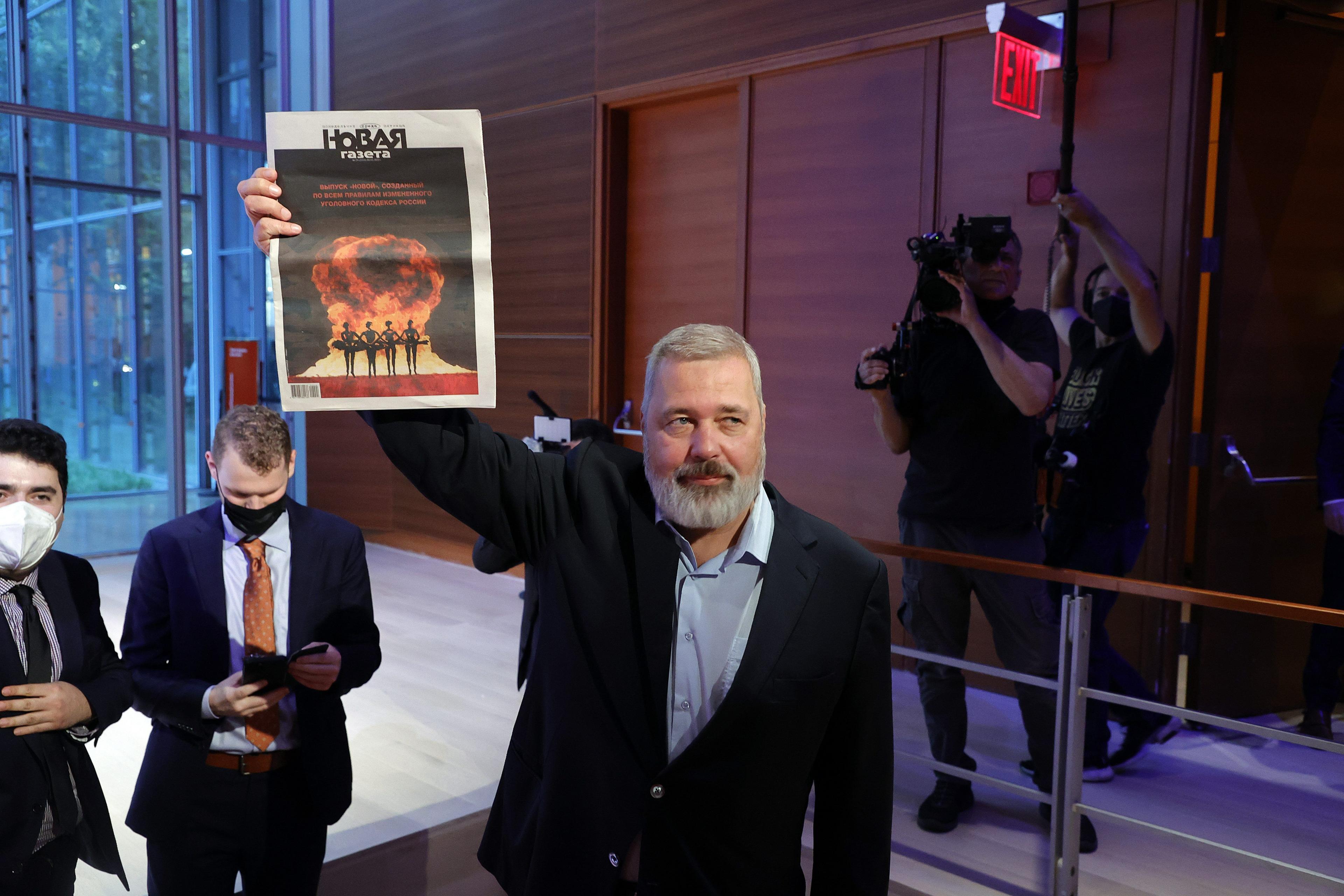 Putin’s Claim Against Nobel Laureate: Muratov Slams Russia’s Ukraine War
