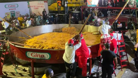 Going for the Gold: Chef Attempts World's Largest Jollof Rice