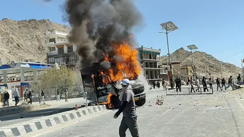 Curfew Imposed in Ladakh Amid Statehood Protests and Violence