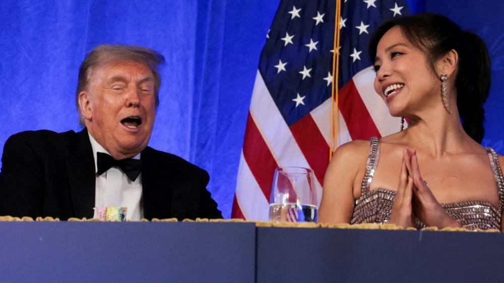 Trump Tells Jokes & Calls Out ‘Fake News’ at Correspondents’ Dinner