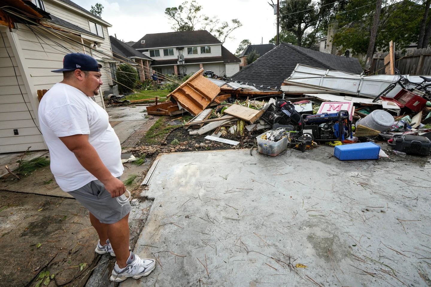 Tornado Tears Through Houston's Memorial Northwest Neighborhood
