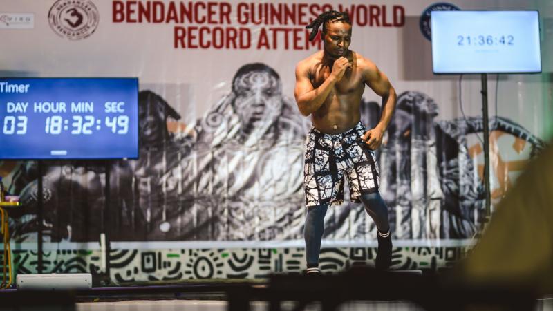 Nigerian Dancer Takes on 7-Day Dance Marathon