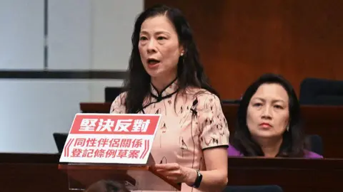 Hong Kong Lawmakers Reject Same-Sex Couple Rights Bill