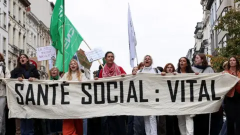 Massive Union Strike Grips Belgium, Stranding Flights and Shutting Down Public Transport