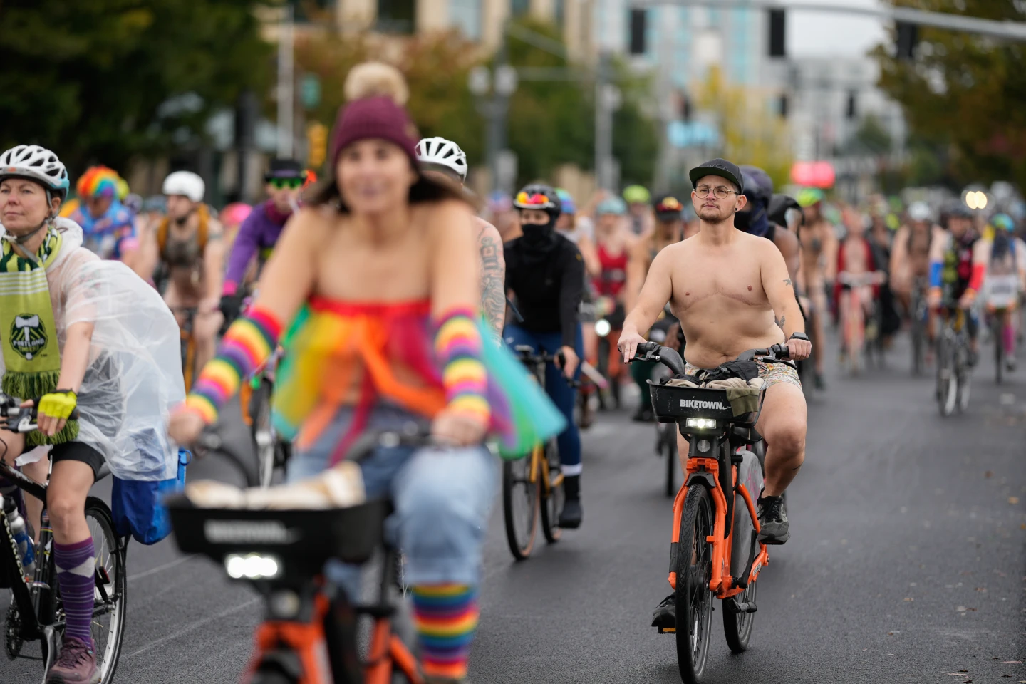 Portland's Quirky Protest: The World Naked Bike Ride