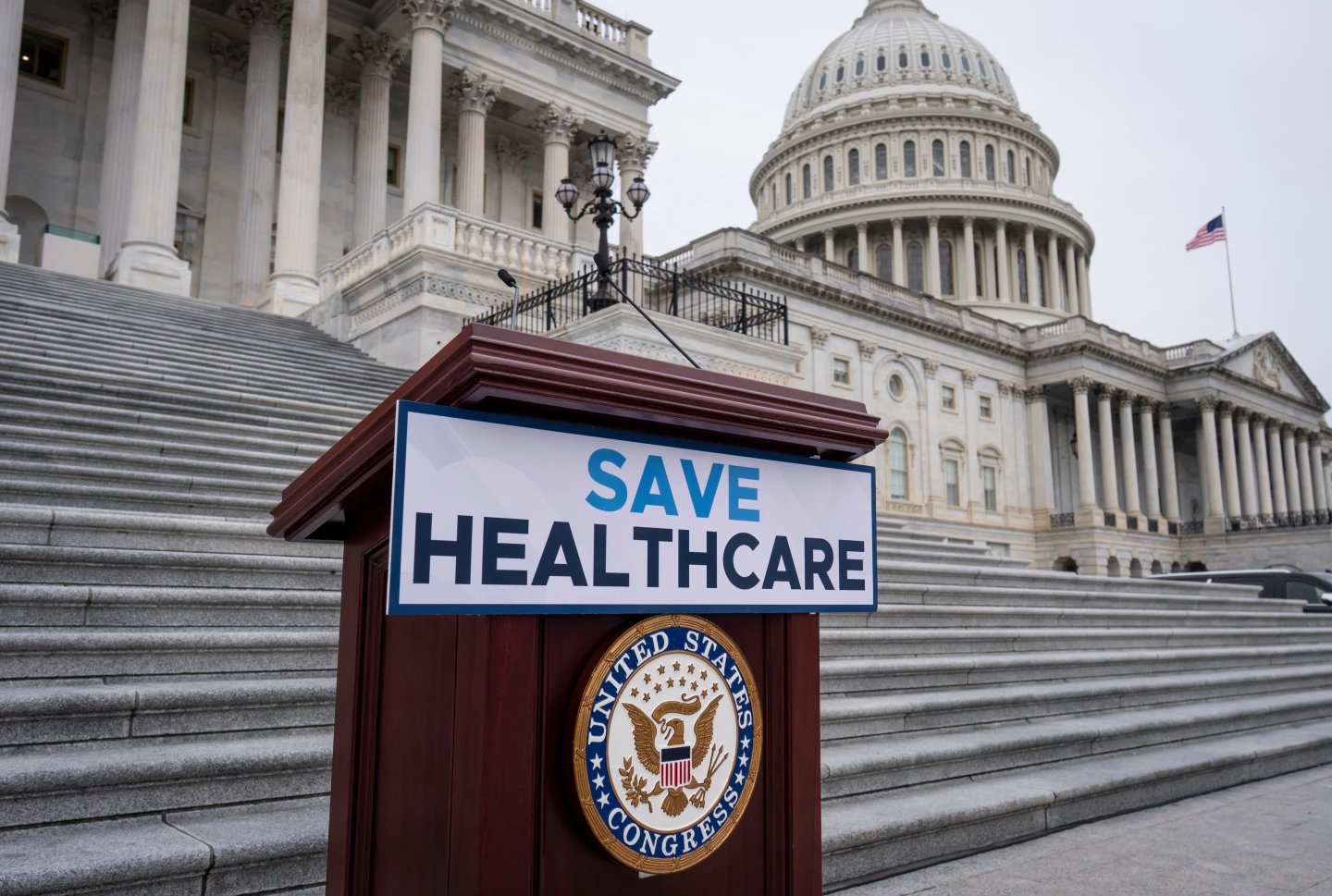 Government Shutdown Looms as Healthcare Costs Spike