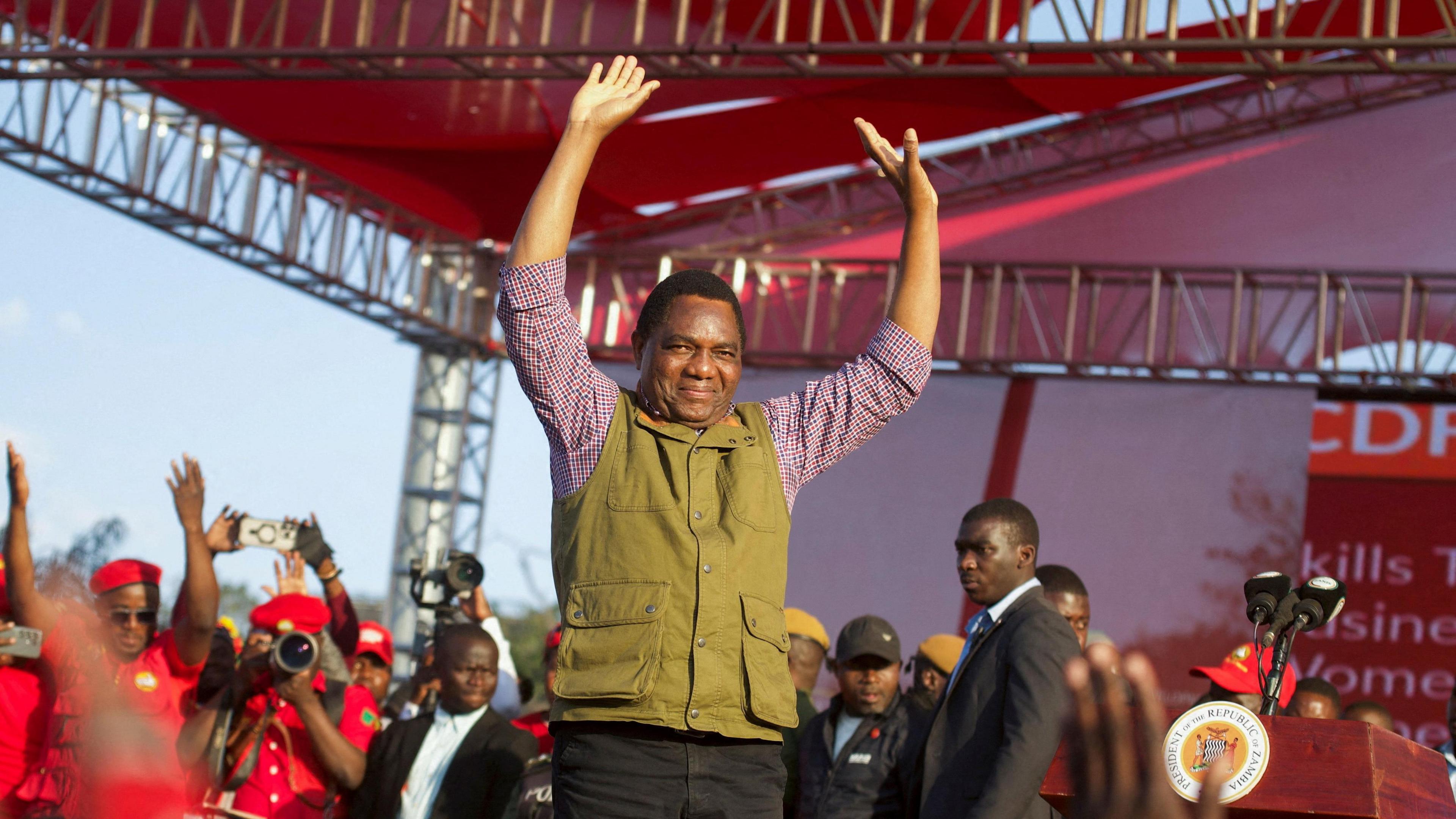 Hichilema Wins Zambia’s Presidential Election for a Second Term