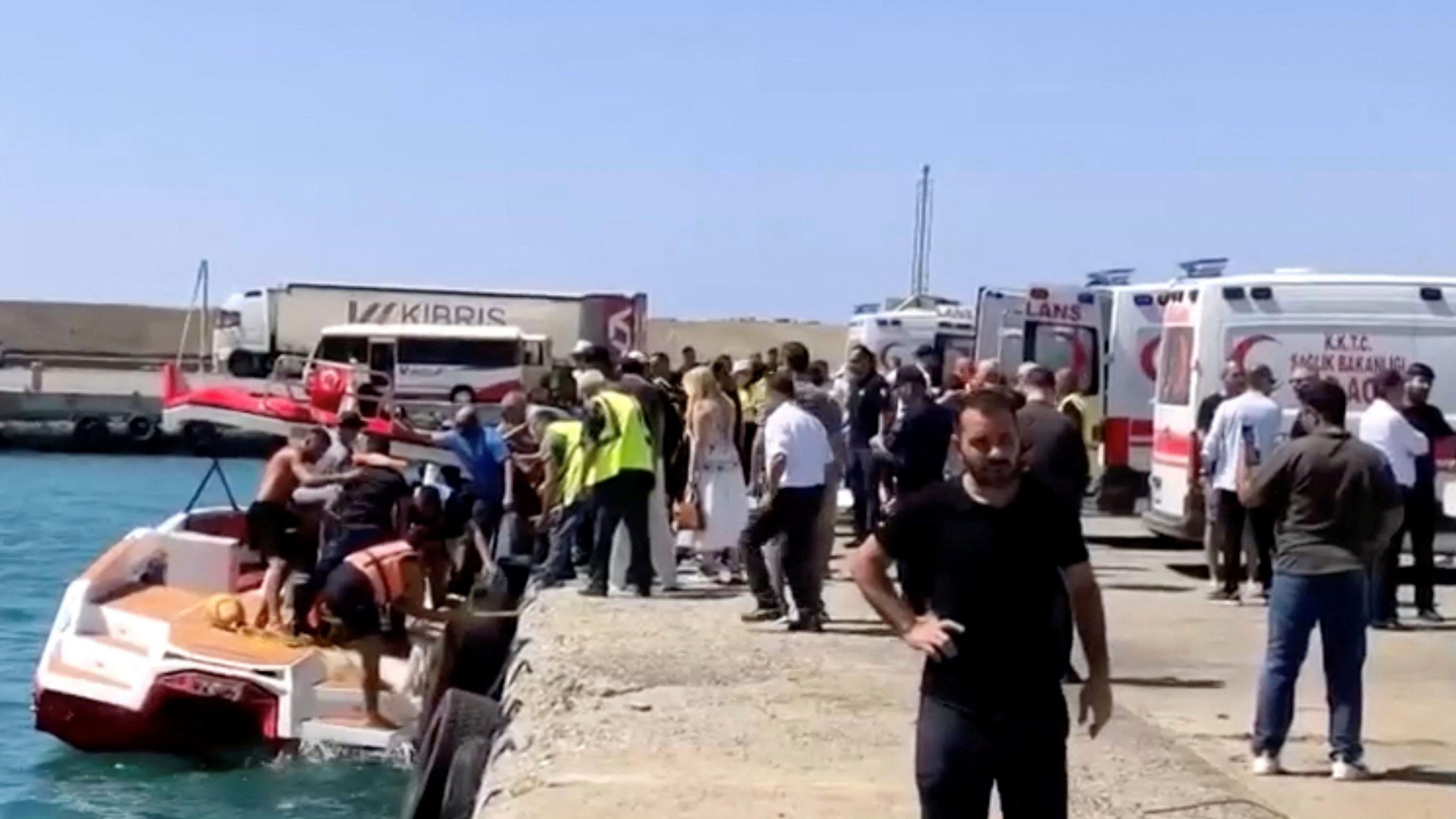 270‑Passenger Boat Capsizes off Northern Cyprus; Rescue Ongoing