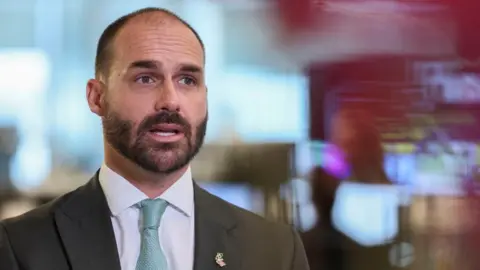 Eduardo Bolsonaro Sentenced for Trying to Push US to Help Dad in Coup Trial