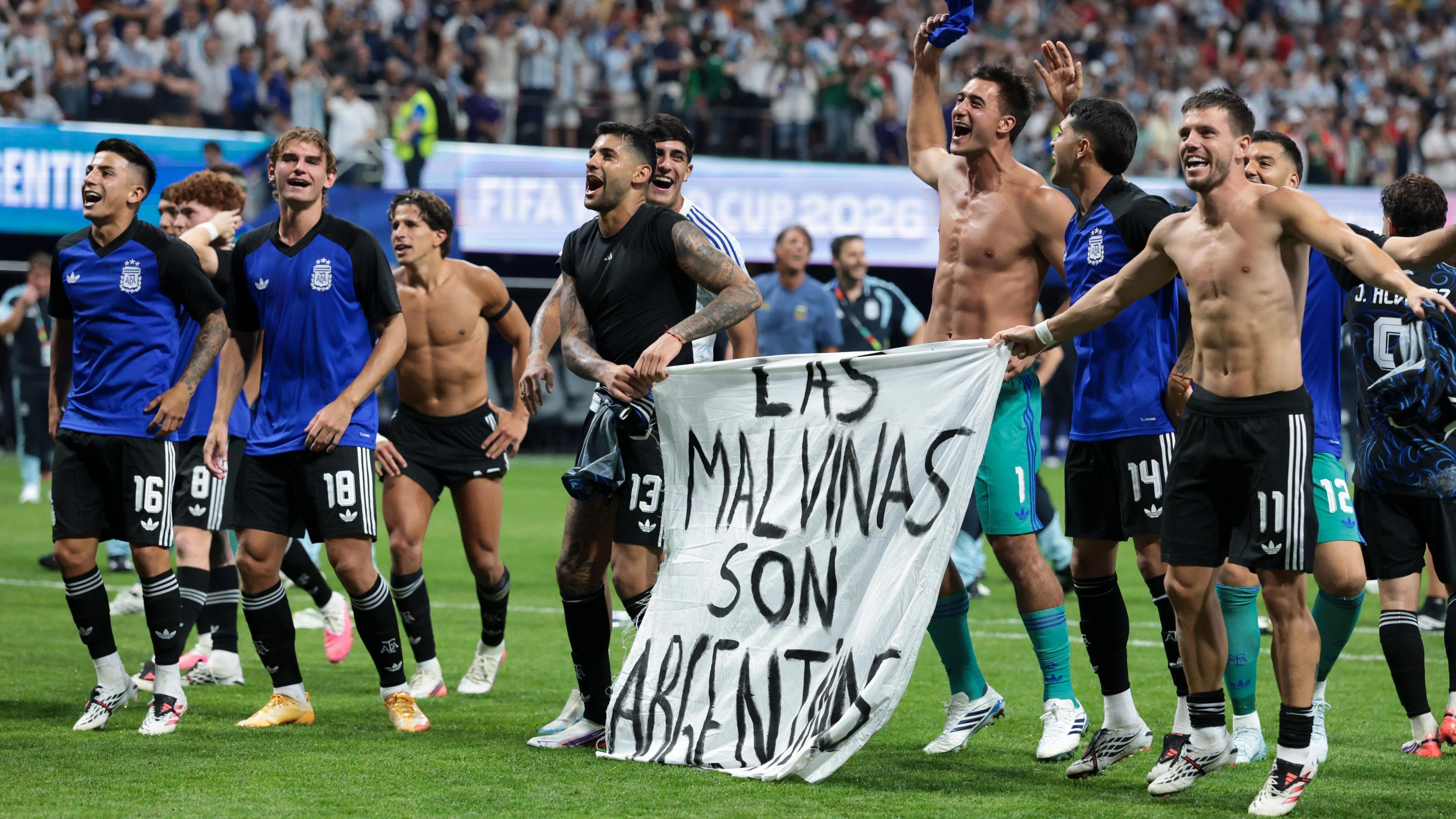 Argentina Faces Fine for Falklands Banner After Semi‑Final Win