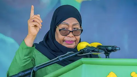 Tanzania's President Sworn In Amid Election Violence