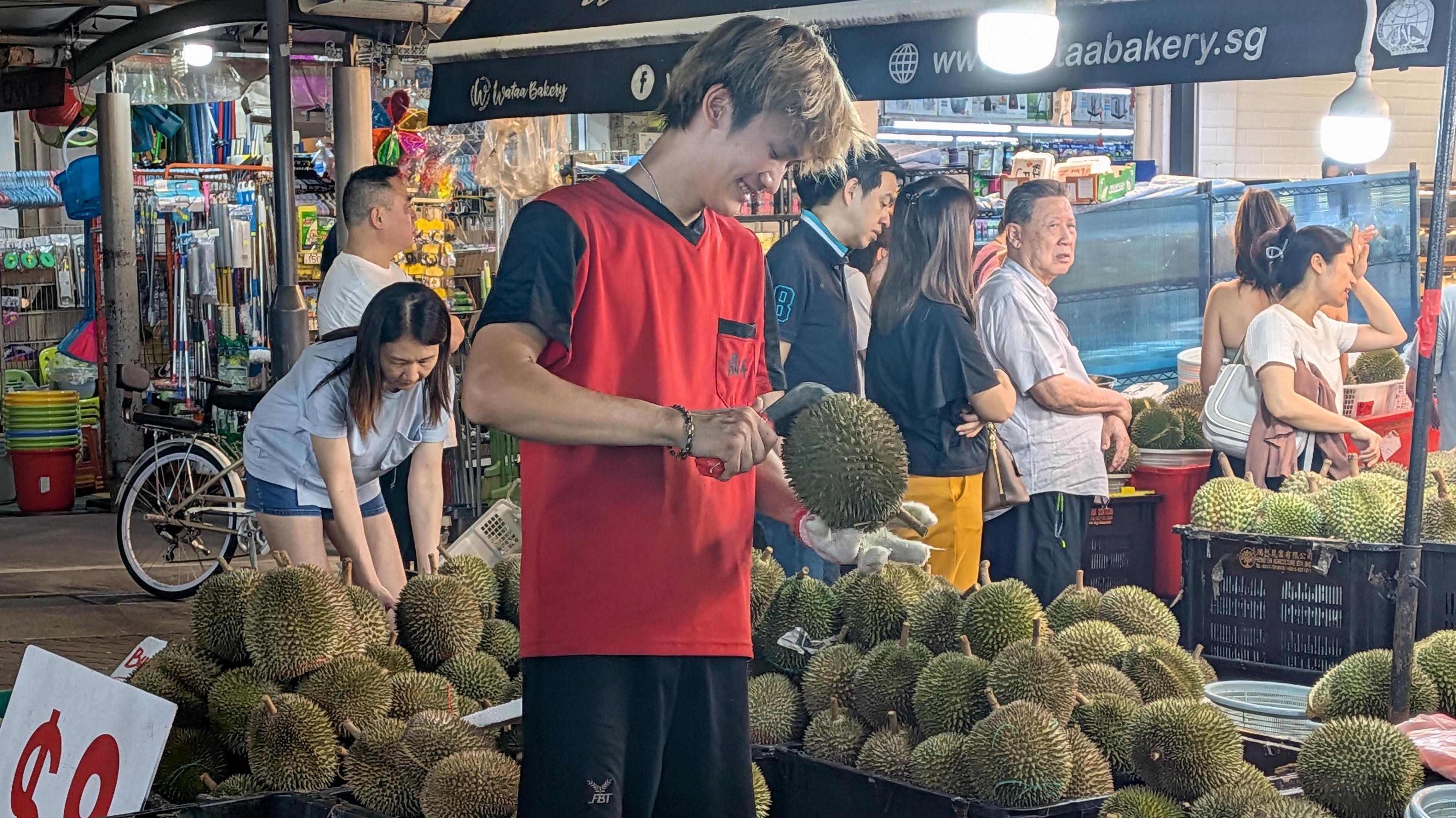 Durian Storm: $20 Durians Are Free and the Market’s Fruit Flood