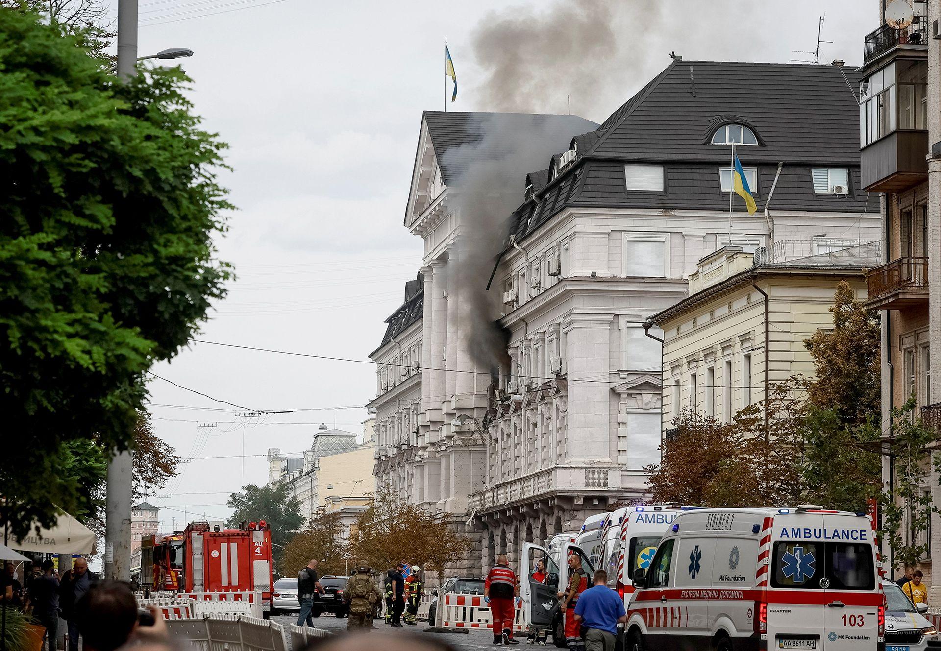 Drone Strike Hits Kyiv's Security HQ, Igniting Escalation Ahead of US Talks