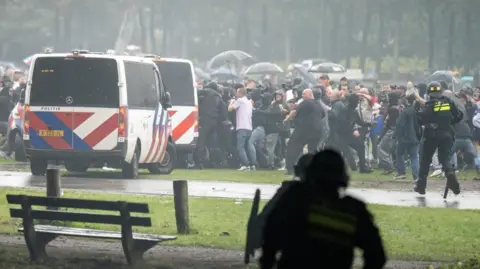 Clashes Erupt in The Hague Over Anti-Immigration Protests