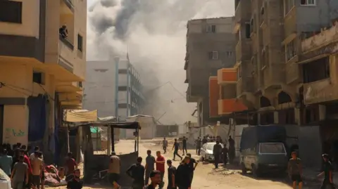 Gaza Faces Escalating Crisis: Families Flee Amid Intensified Bombardment