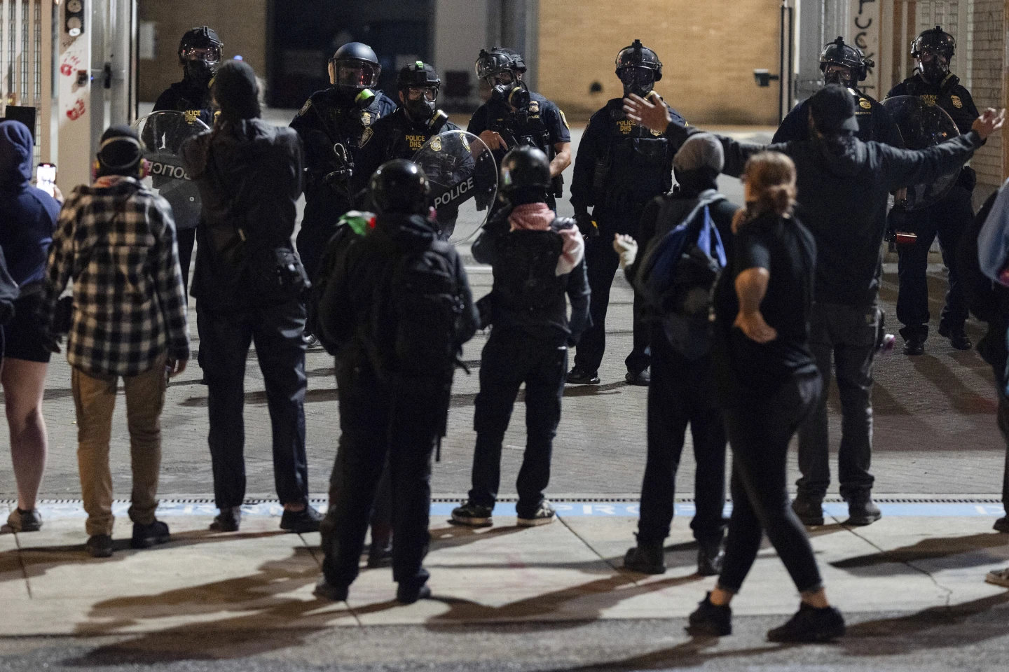 Nightly Protests Outside ICE Building Continues in Portland