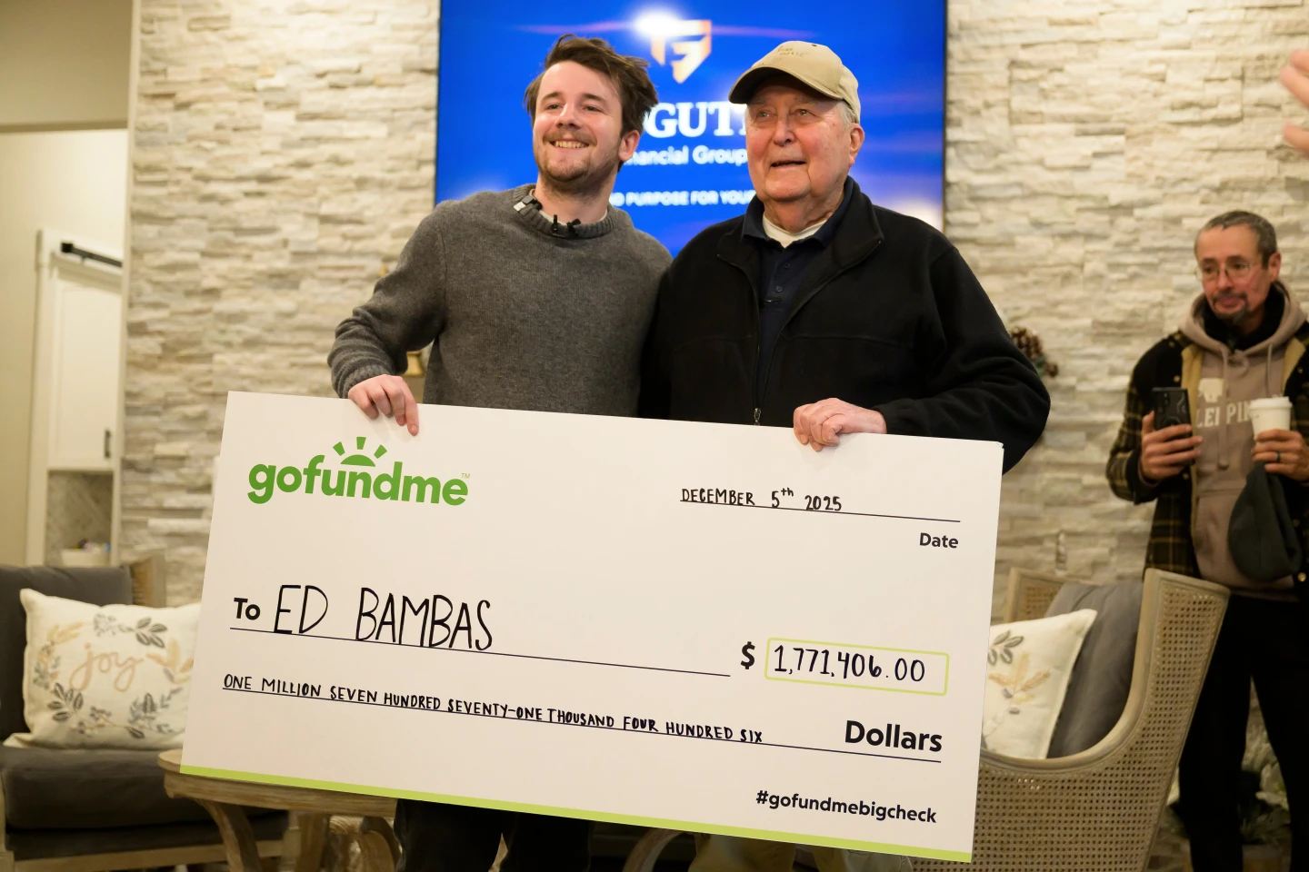 Heartwarming Fundraiser Raises $1.7 Million for Grocery Worker Ed Bambas