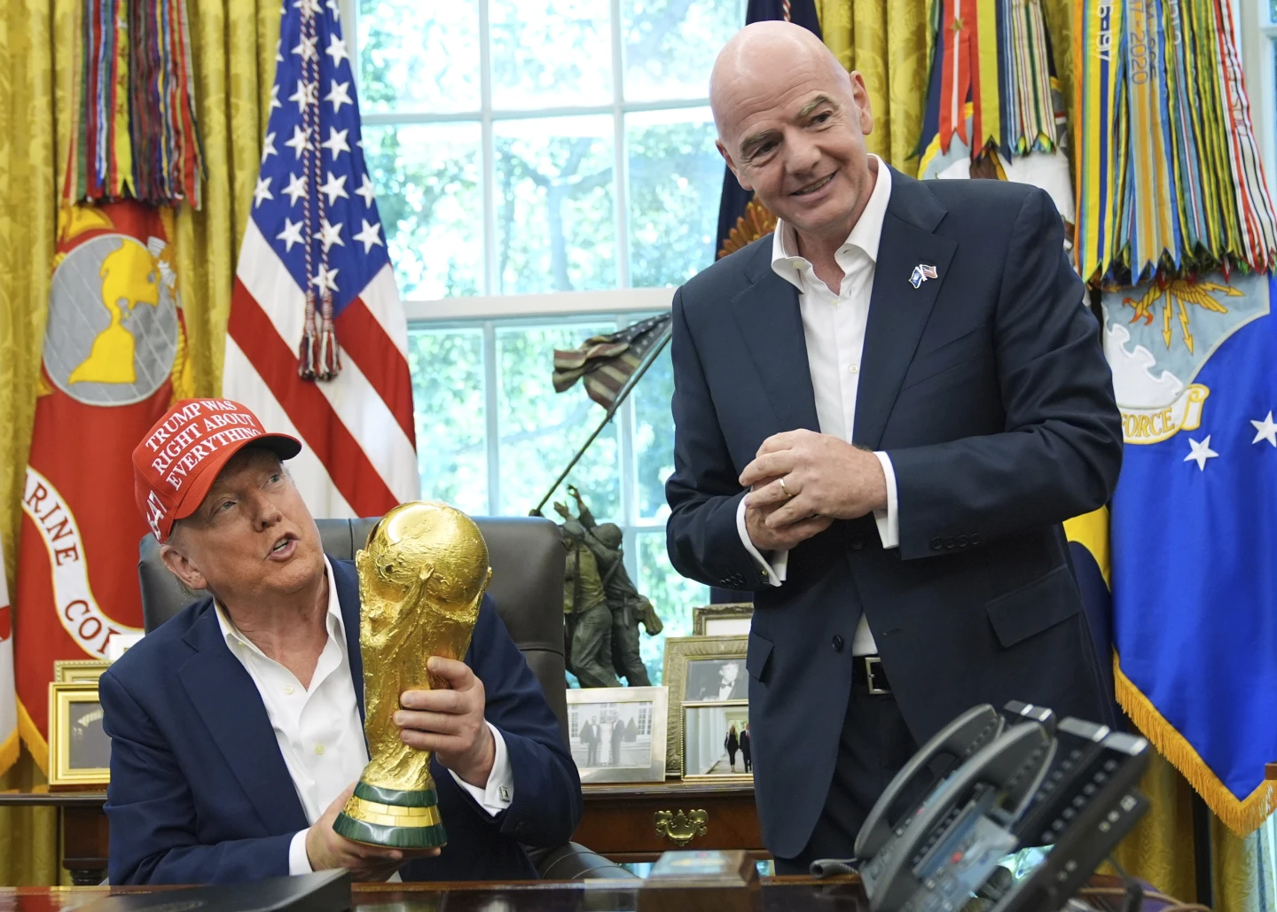 Trump Threatens to Move World Cup Matches Over Boston's Unrest