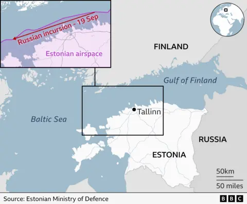 Estonia Calls for NATO Allies After Russian Aircraft Breach Airspace
