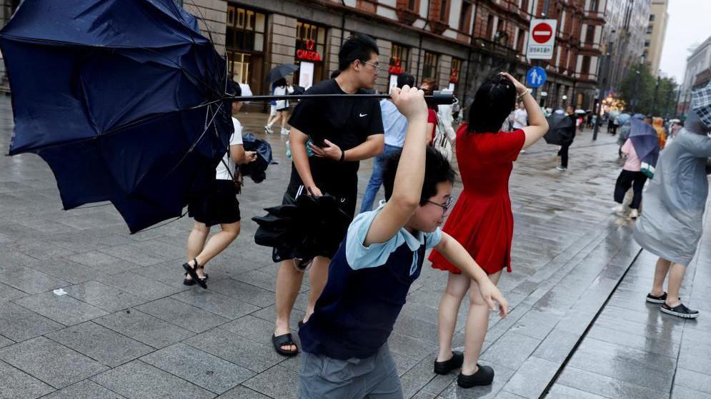 China Evacuates 1 Million as Typhoon Dolphin Hits Eastern Metropolis
