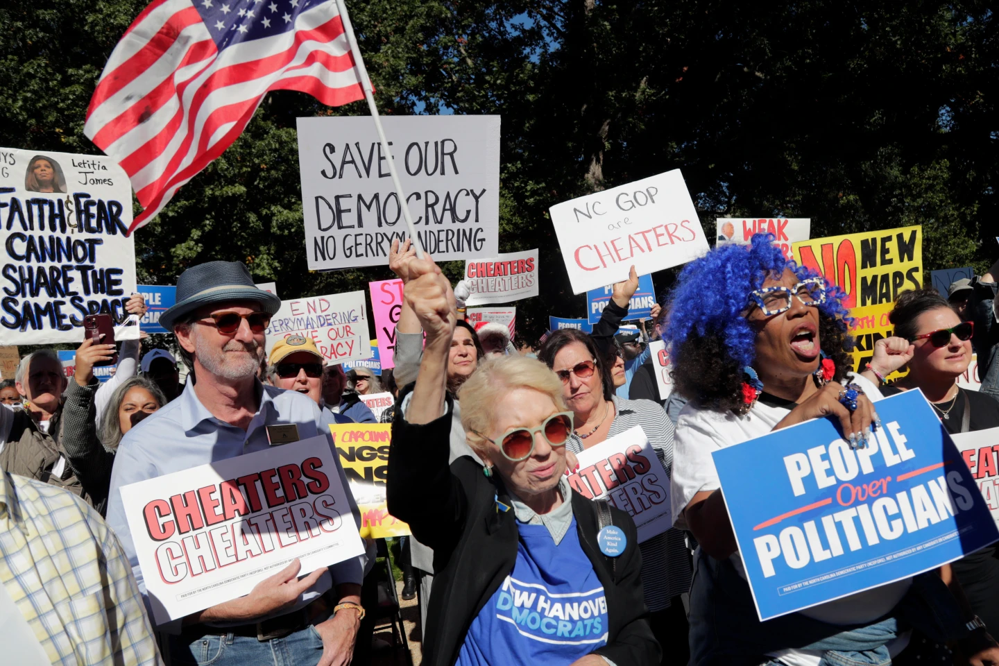 North Carolina Democrats Face G.O.P. Map Redraw Amid Protest