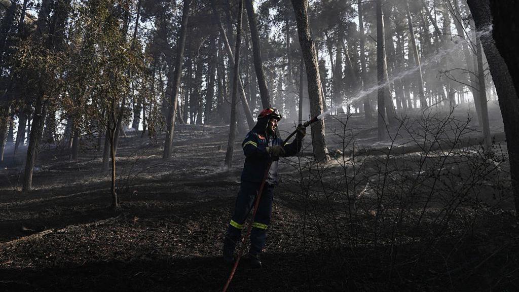 Greek Wildfire Claims Two Lives, Evacuates Liti Villagers
