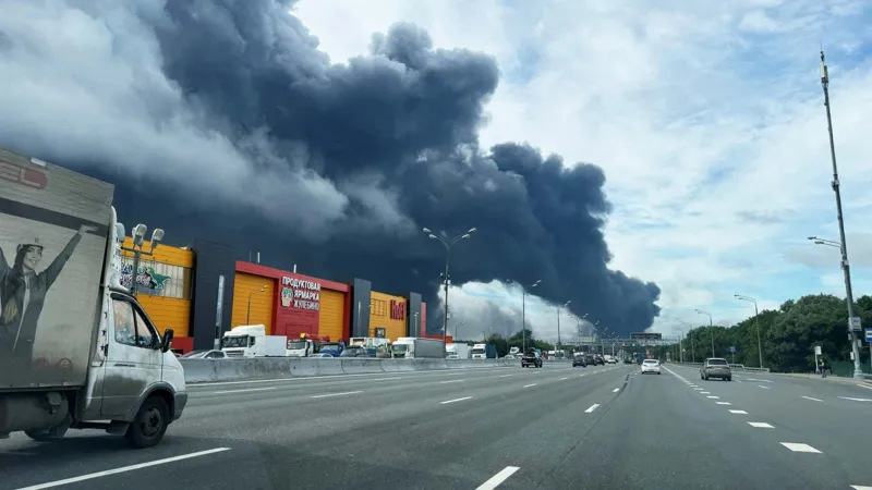 Black Rain Chaos: Drone Fury at Moscow’s Oil Pipeline