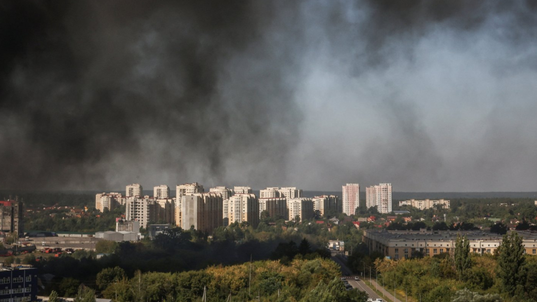 Nighttime Drone Strikes Hit Ukraine’s Kyiv Area, 27 People Killed