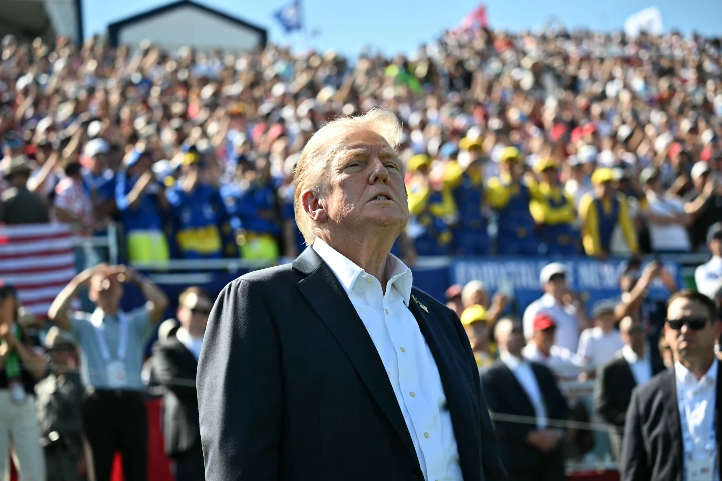 Trump's Day at the Ryder Cup: A Mix of Sport and Politics