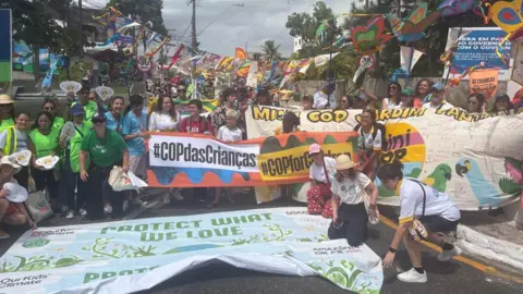 Climate Activists Rally at COP30 in Brazil