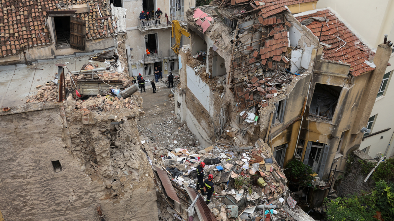 Six Dead in Athens Building Blast Near the Acropolis