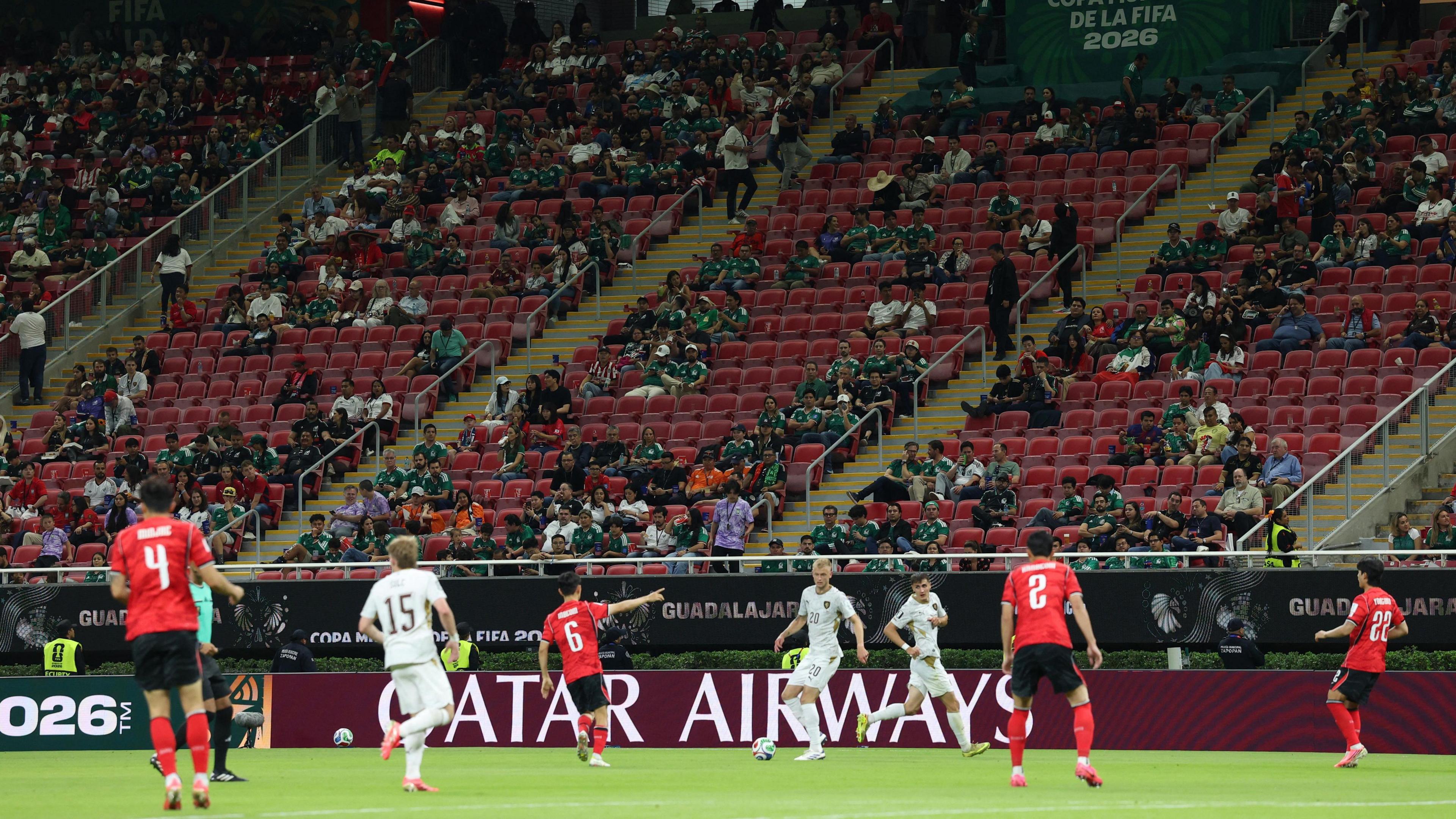 FIFA Confirms Empty Seats in World Cup Stadium: Fans Stacking Concourses