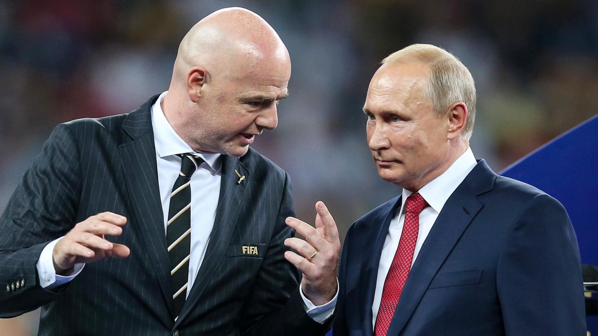 Infantino's Controversial Stance on Russia's Ban Sparks Outrage