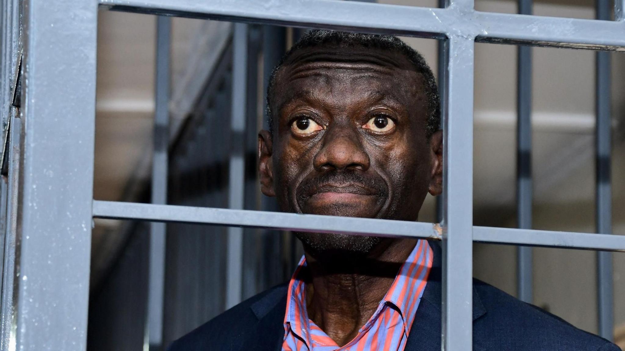 Ugandan opposition leader collapses in court, suddenly needs ICU care
