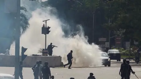 Tear Gas and Tension: Nigerian Police Clash with Protesters
