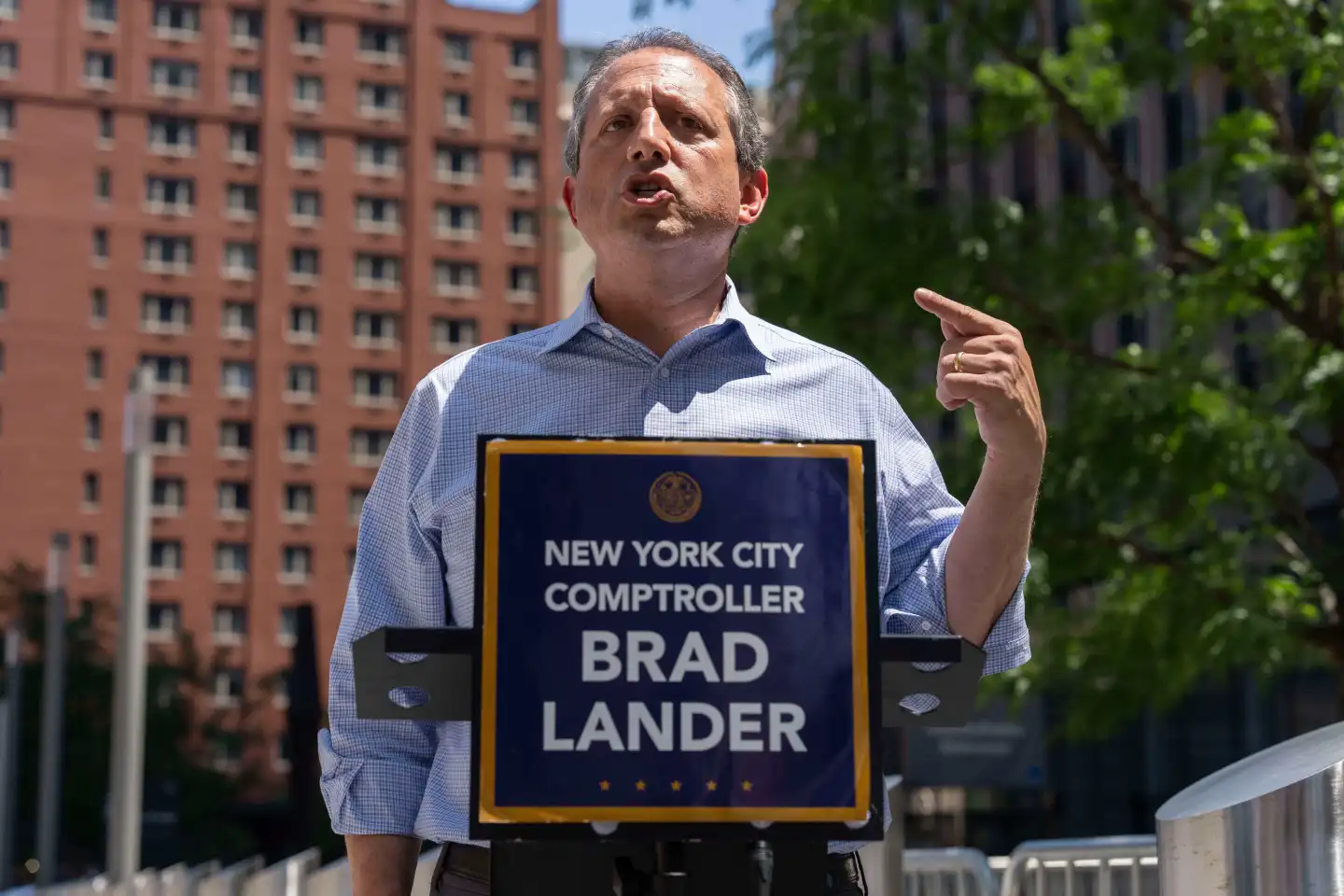Brad Lander Takes on Dan Goldman in Congressional Bid
