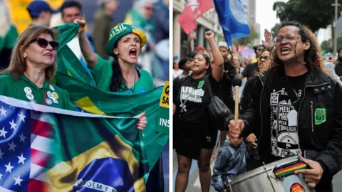 Bolsonaro's Coup Trial Splits Brazil: Protests Erupt Amid Independence Day